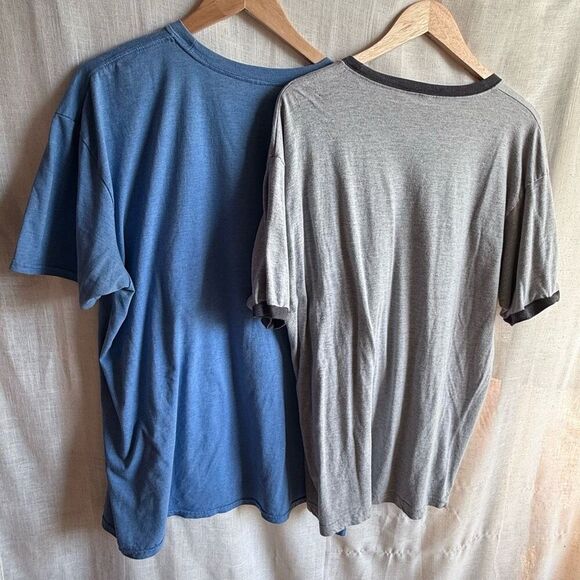 NASA T-Shirts Women’s 3XL Blue Gray Set Distressed Logo Graphic Tee Bundle Space - Picture 2 of 11